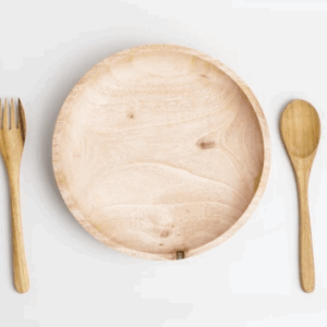 Wooden plate