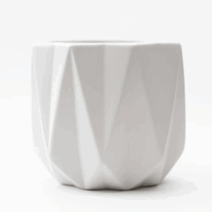Modern ceramic planter